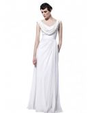 Cod.: 56589 - Vestido de Festa Branco com Aplicações