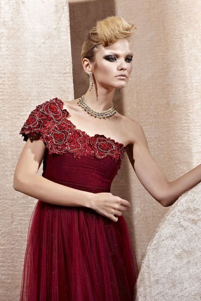 Cod.: 80956 - Exuberante Vestido de Festa Ruby em Tulle